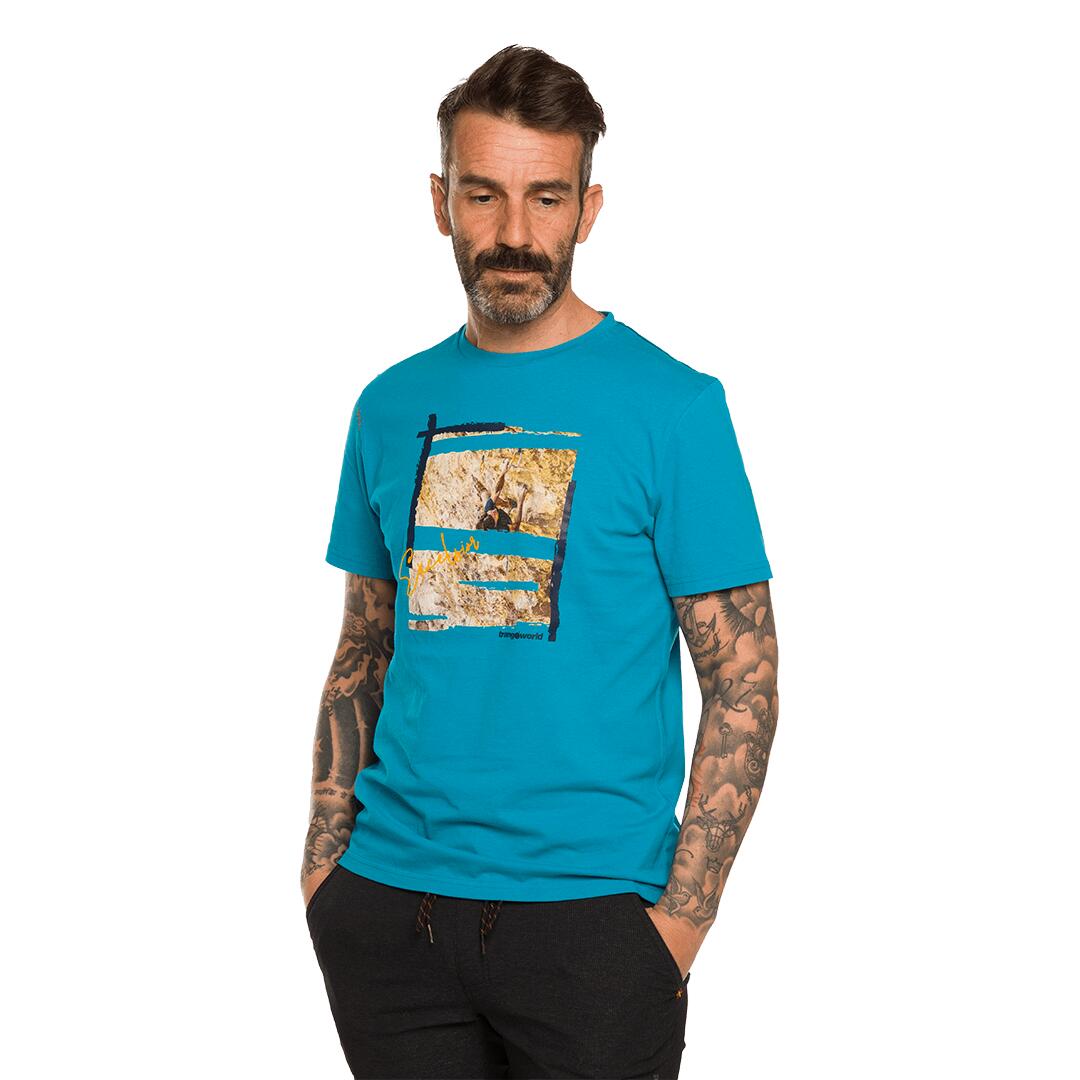 Camiseta para Hombre Trangoworld Excelsior Azul 3/6