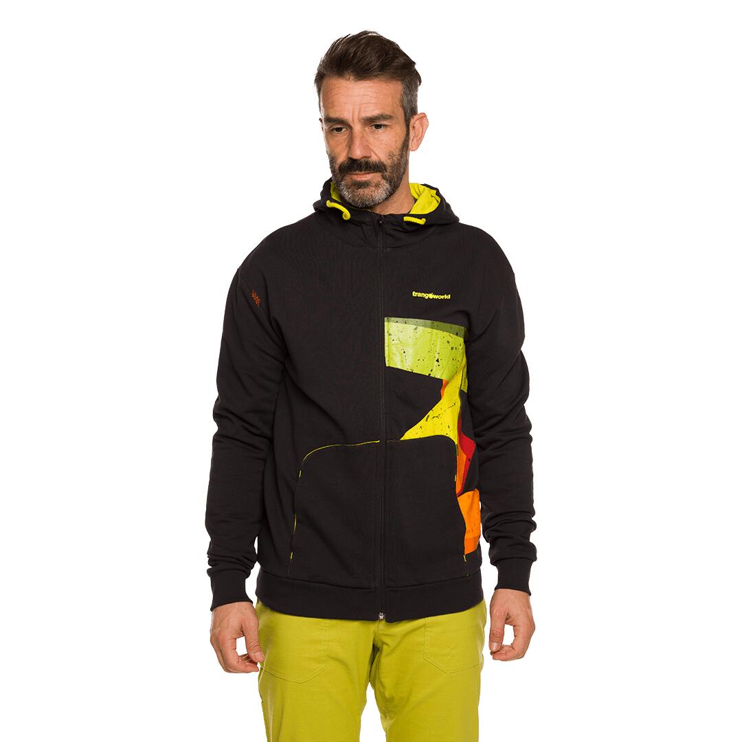 Chaqueta para Hombre Trangoworld Bigz Negro/Amarillo 3/7