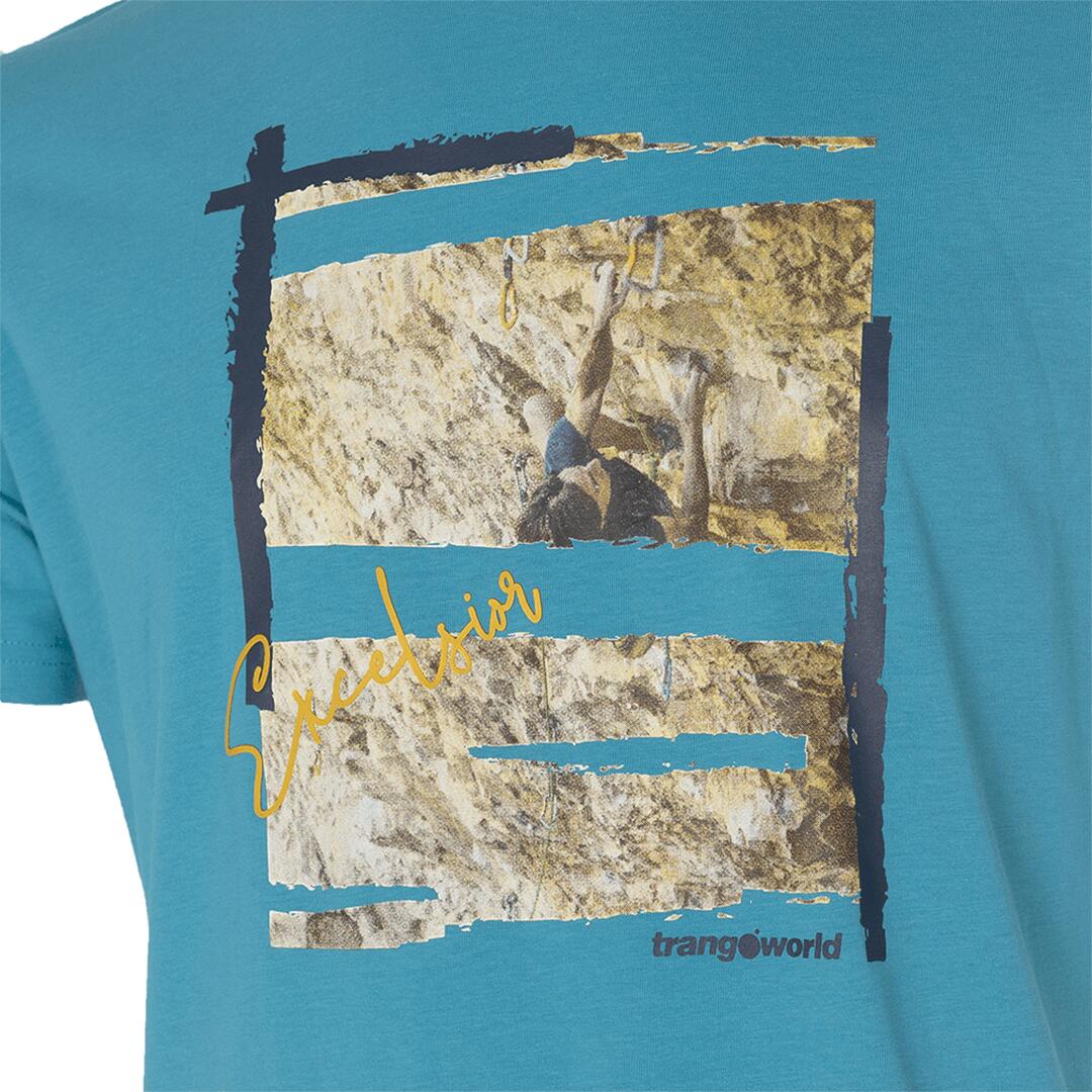 Camiseta para Hombre Trangoworld Excelsior Azul 2/6