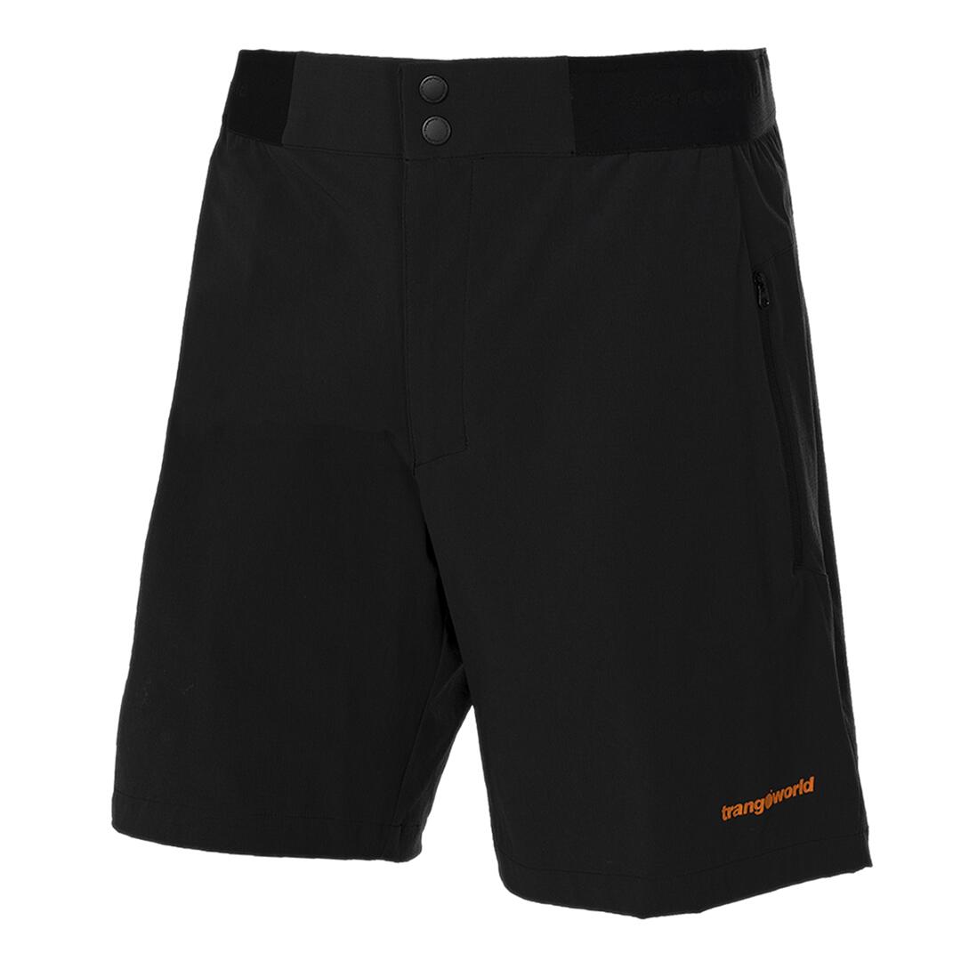 TRANGOWORLD Pantalones cortos para Hombre Trangoworld Hornavan Negro/Negro/Naranja
