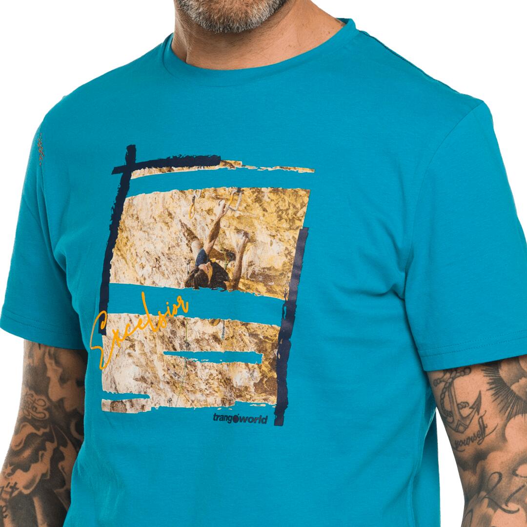 Camiseta para Hombre Trangoworld Excelsior Azul 5/6