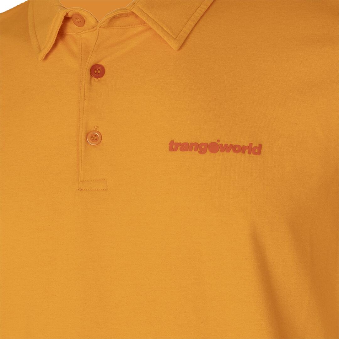 Polo manga corta para Hombre Trangoworld Finu Naranja 2/6