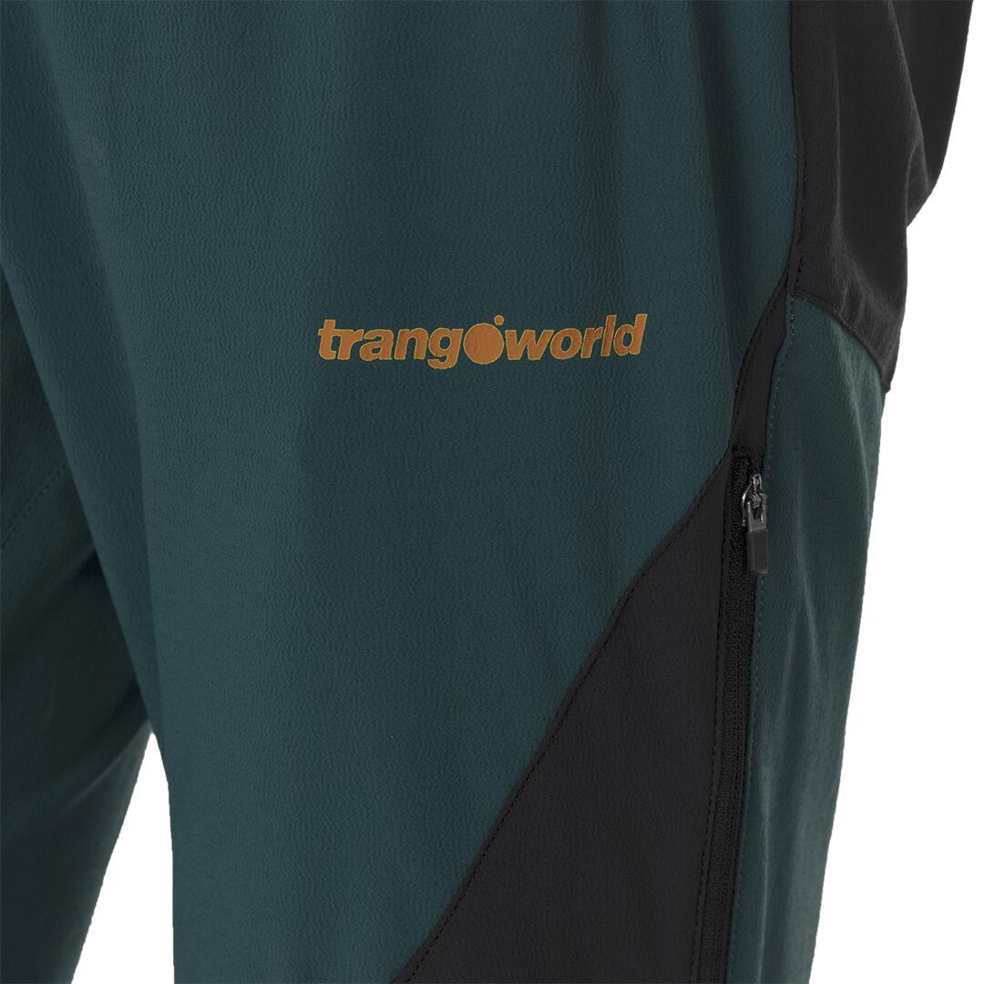 Pantalón para Hombre Trangoworld Muley th Verde/Negro/Naranja 2/7