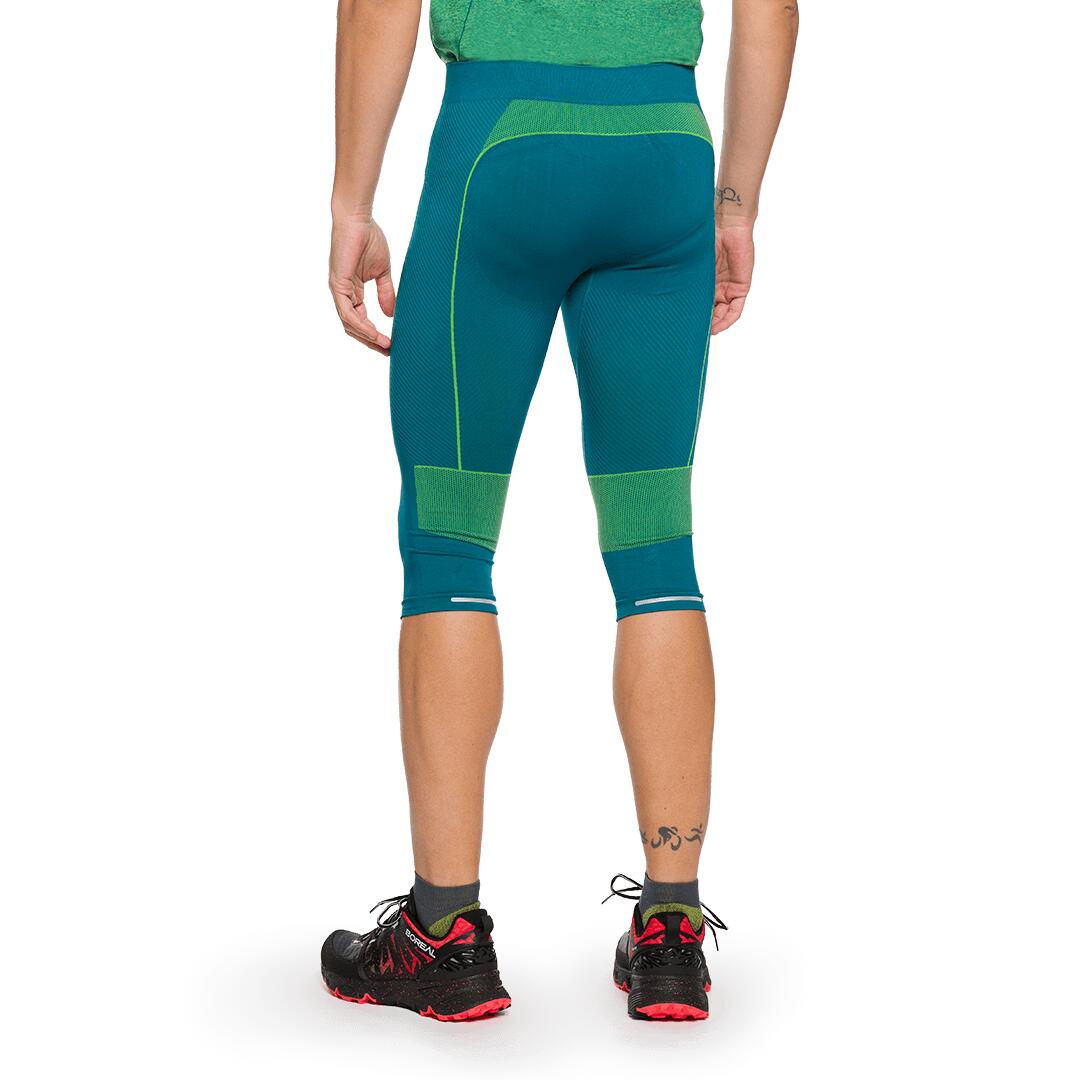 Malla pirata de Trail Running para Hombre Trangoworld Aspin Azul/Verde 2/7