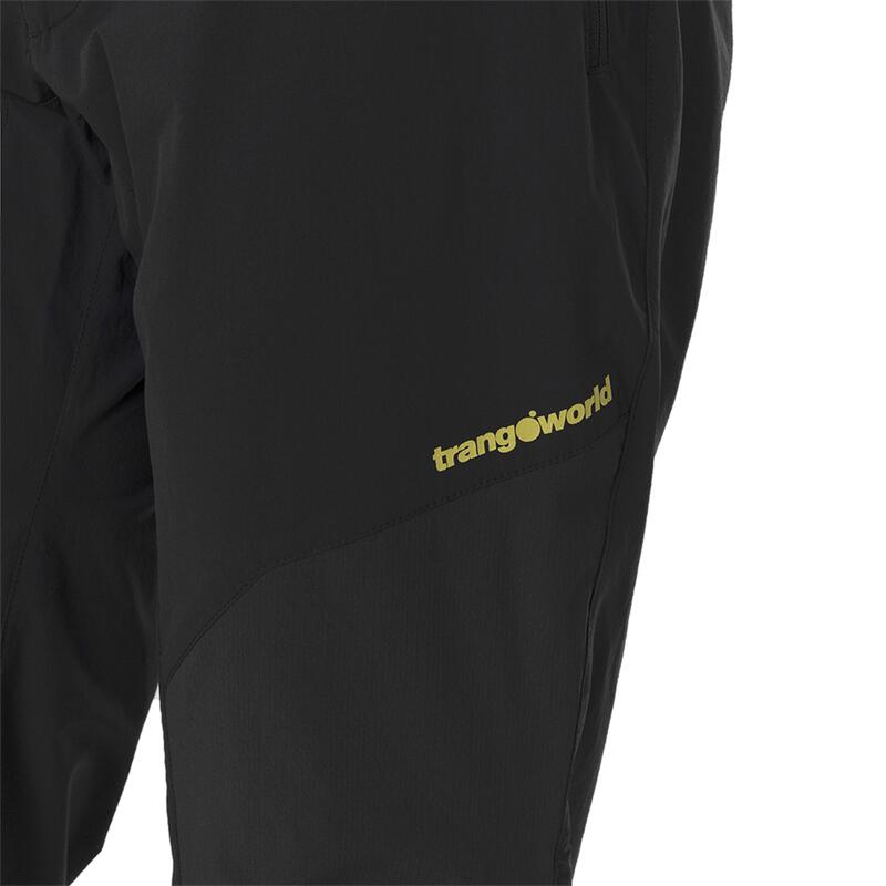 Pantalón pirata para Hombre Trangoworld Tanzen sf Negro protección UV+30