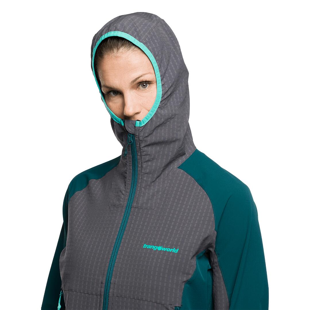 Chaqueta para Mujer Trangoworld Kyashar sf Verde 5/7