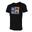 Camiseta de manga corta para Hombre Trangoworld Nahanni Negro