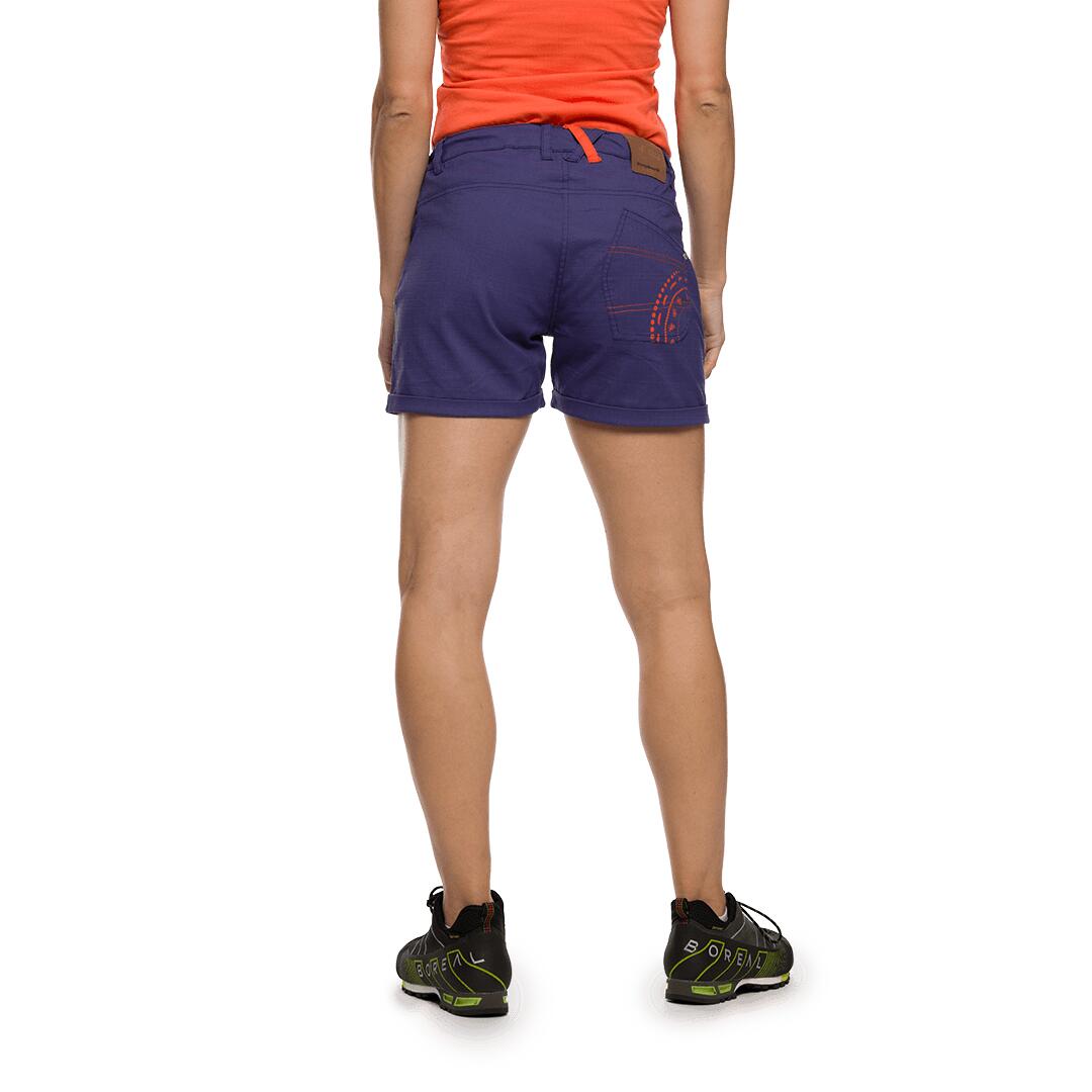 Pantalones cortos para Mujer Trangoworld Gemona Azul/Naranja/Negro 4/7