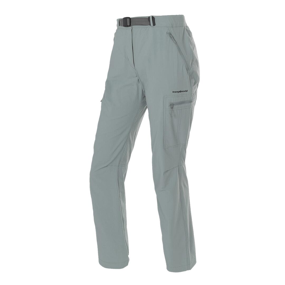 TRANGOWORLD Pantalón para Mujer Trangoworld Cumbal Gris protección UV+50