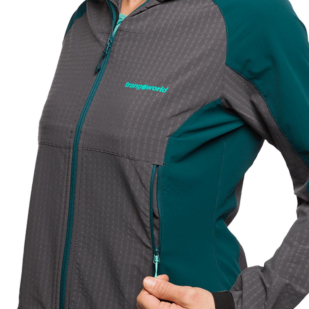 Chaqueta para Mujer Trangoworld Kyashar sf Verde 6/7