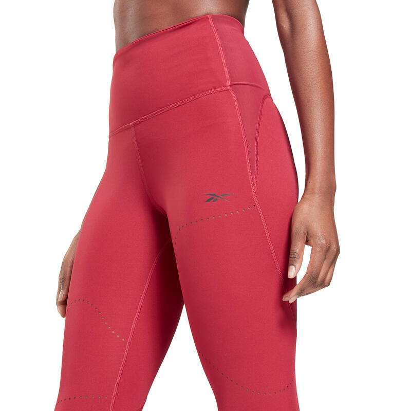 Legging taille haute perforé femme Reebok Lux Perform