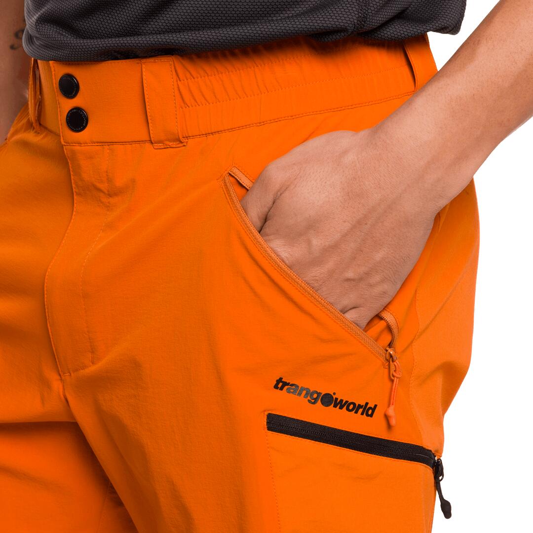 Pantalones cortos para Hombre Trangoworld Stuor Naranja 6/7