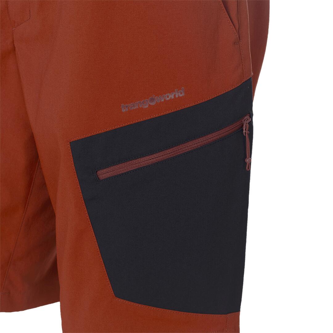 Bermuda para Hombre Trangoworld Laruns sf Marrón/Negro 2/7