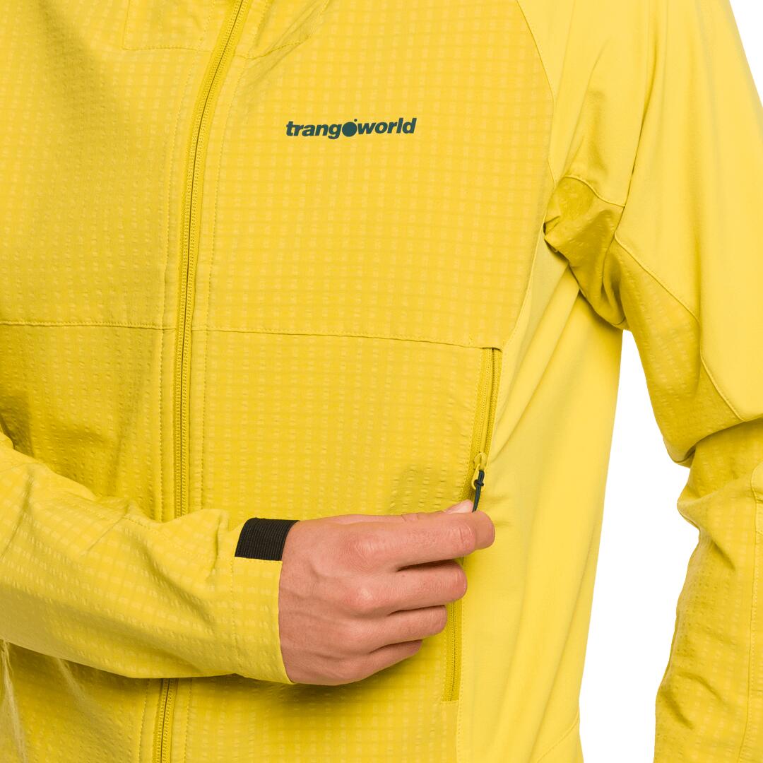 Softshell para Hombre Trangoworld Chamar sf Amarillo 4/7
