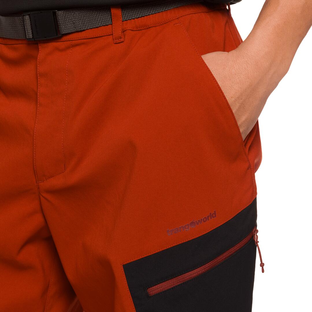 Bermuda para Hombre Trangoworld Laruns sf Marrón/Negro 5/7