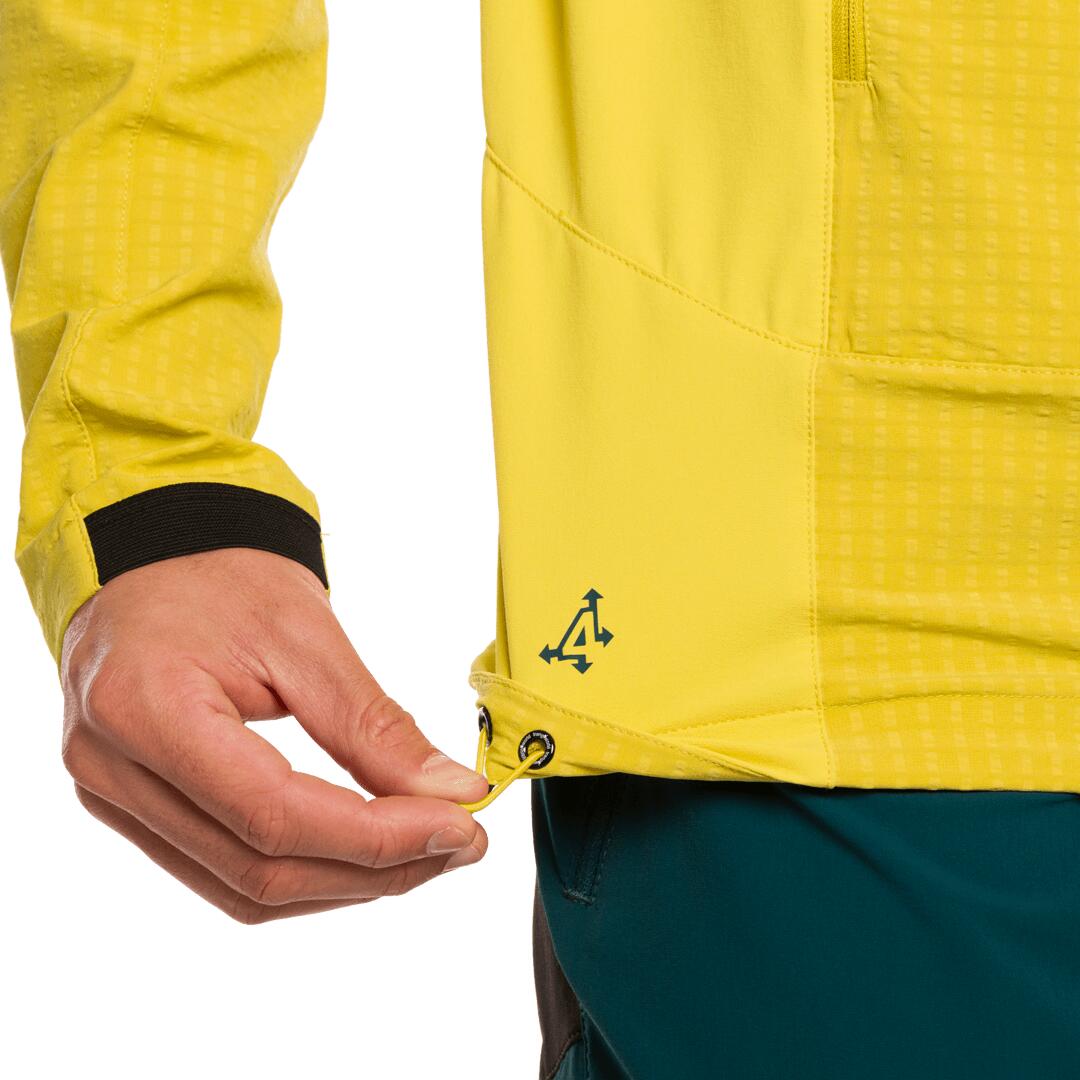 Softshell para Hombre Trangoworld Chamar sf Amarillo 6/7