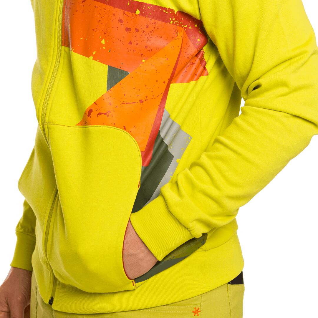 Chaqueta para Hombre Trangoworld Bigz Amarillo/Rojo 6/7
