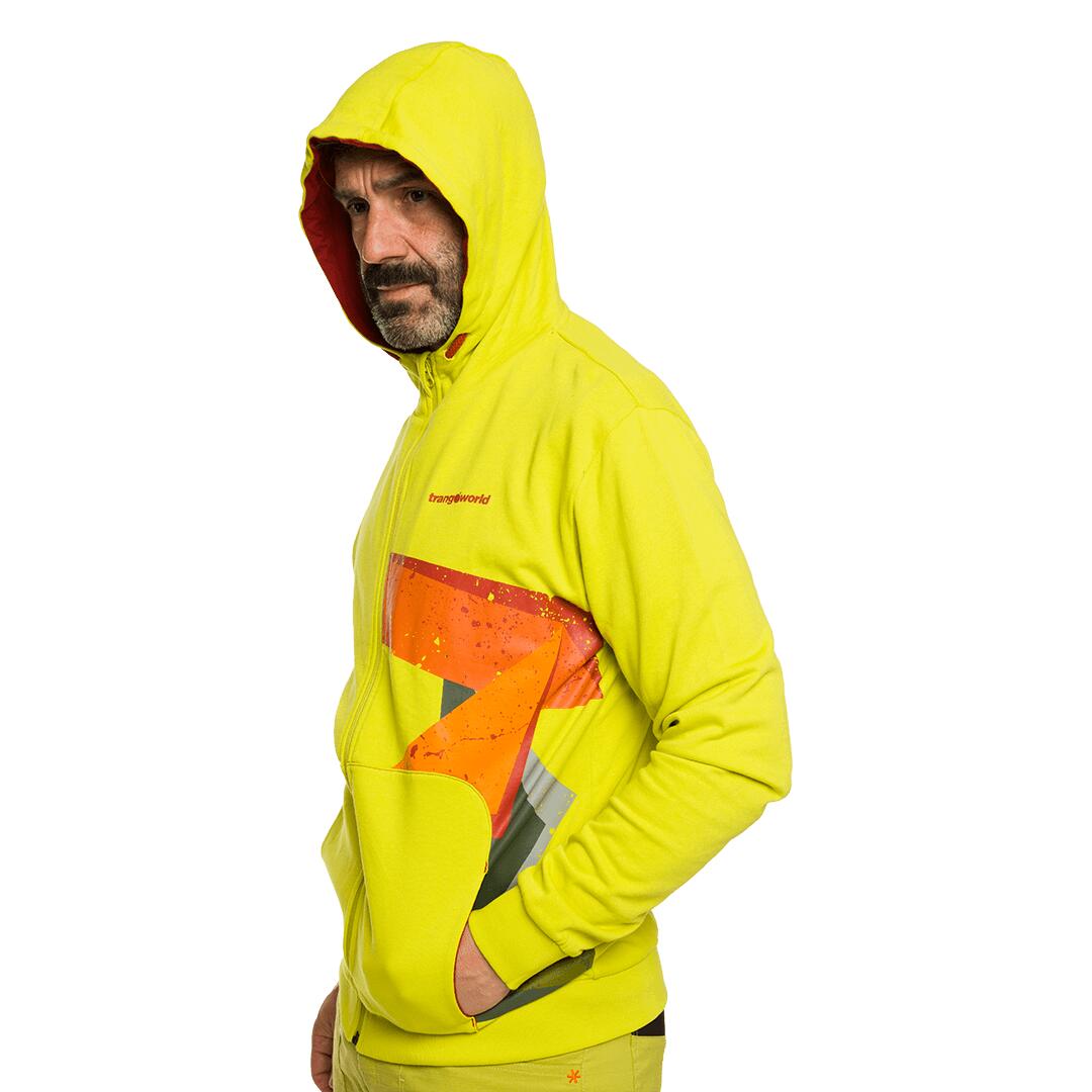 Chaqueta para Hombre Trangoworld Bigz Amarillo/Rojo 5/7
