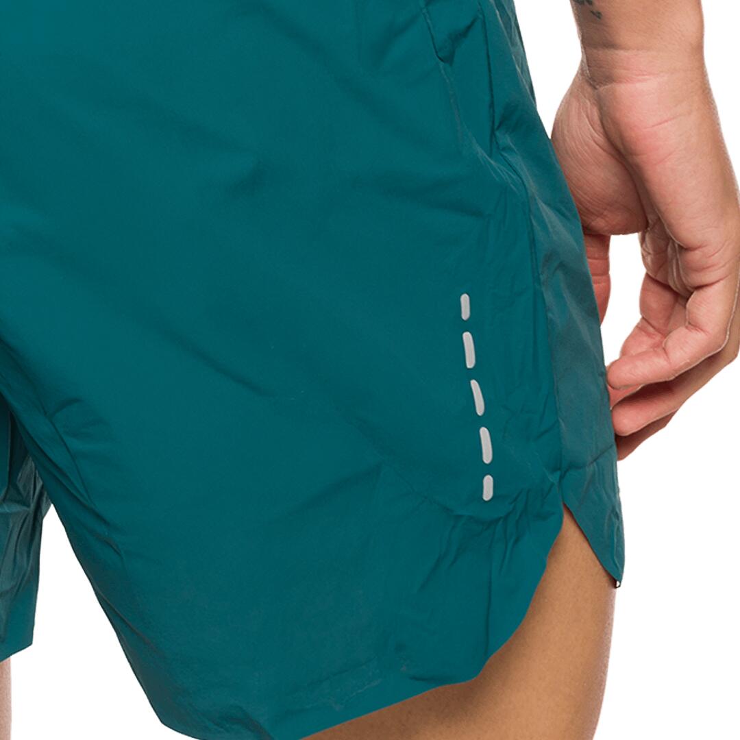 Pantalones cortos de Trail Running para Hombre Trangoworld Servoz Azul/Naranja 5/7