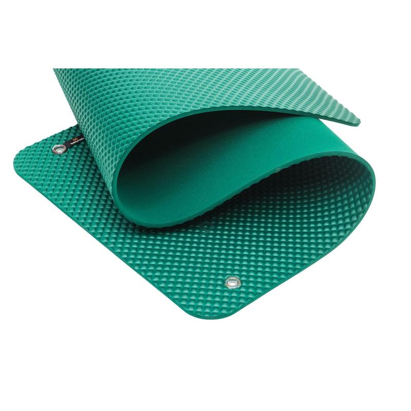 Tapis pour exercices au sol de Pilates. 180x60cm. Vert