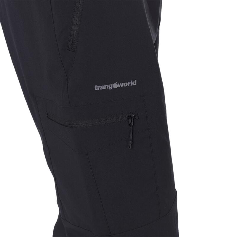 Pantalón para Hombre Trangoworld Risco Negro protección UV+50