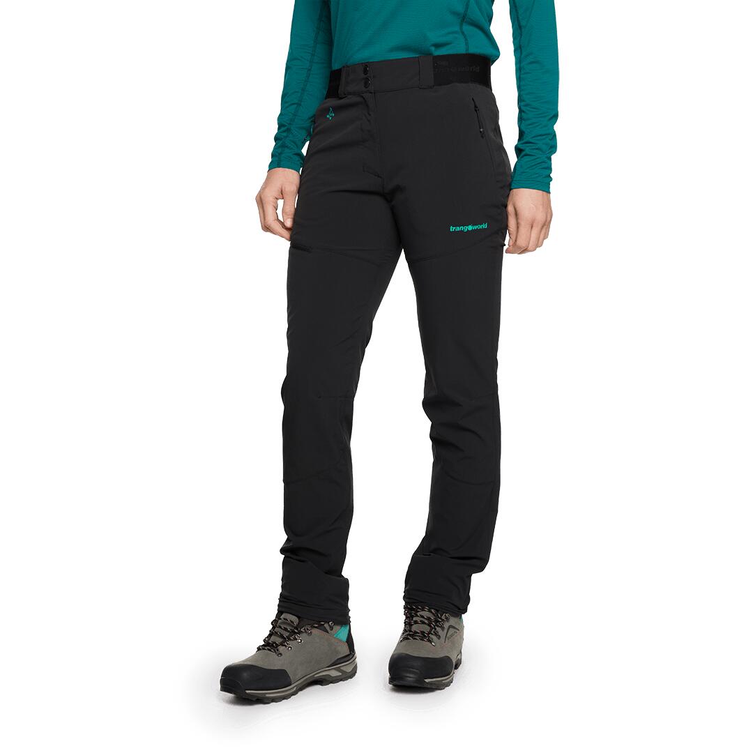 Pantalón para Mujer Trangoworld Balmaz Negro 3/7