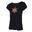 Camiseta de manga corta para Mujer Trangoworld Mandala Negro