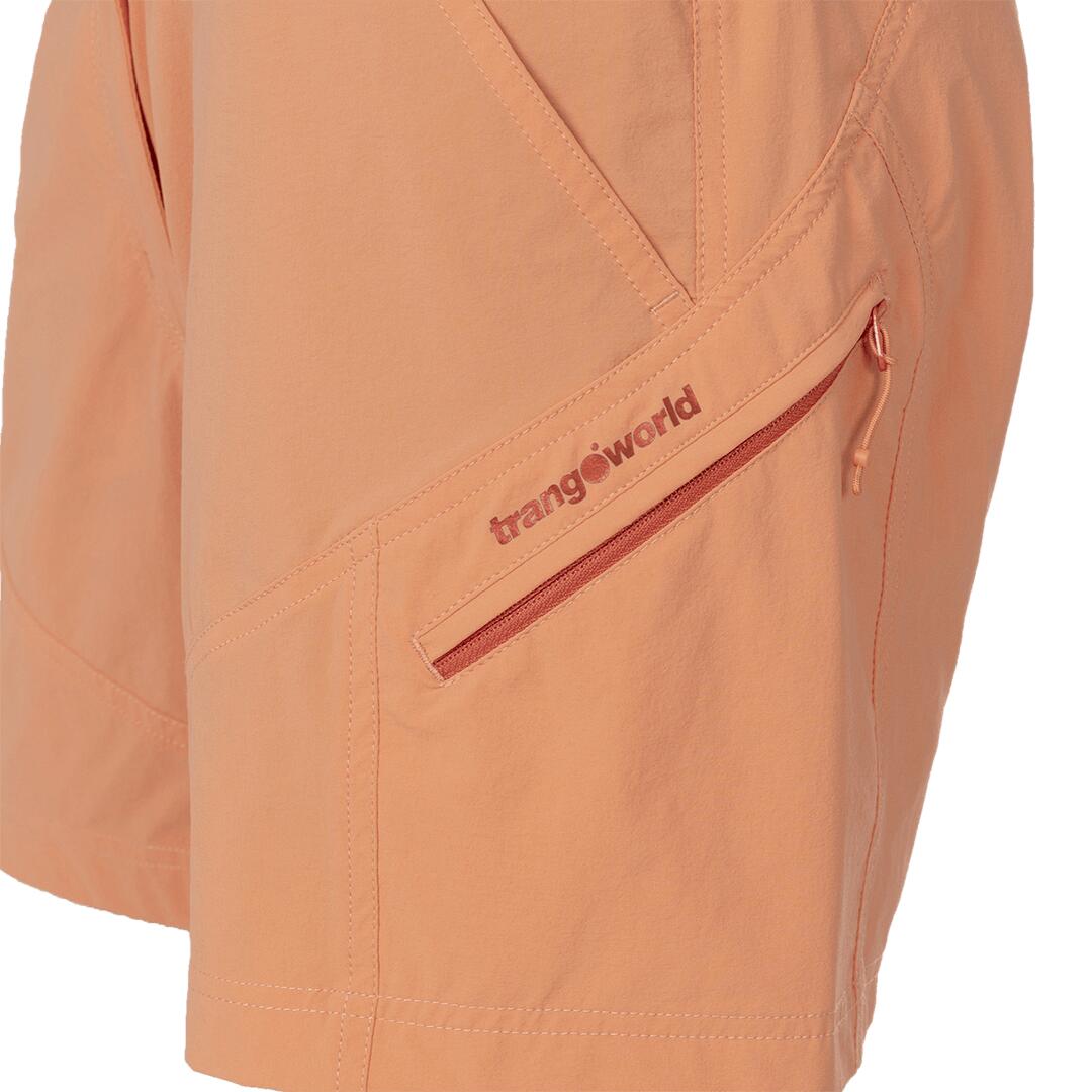 Pantalones cortos para Mujer Trangoworld Yittu sf Naranja 2/6
