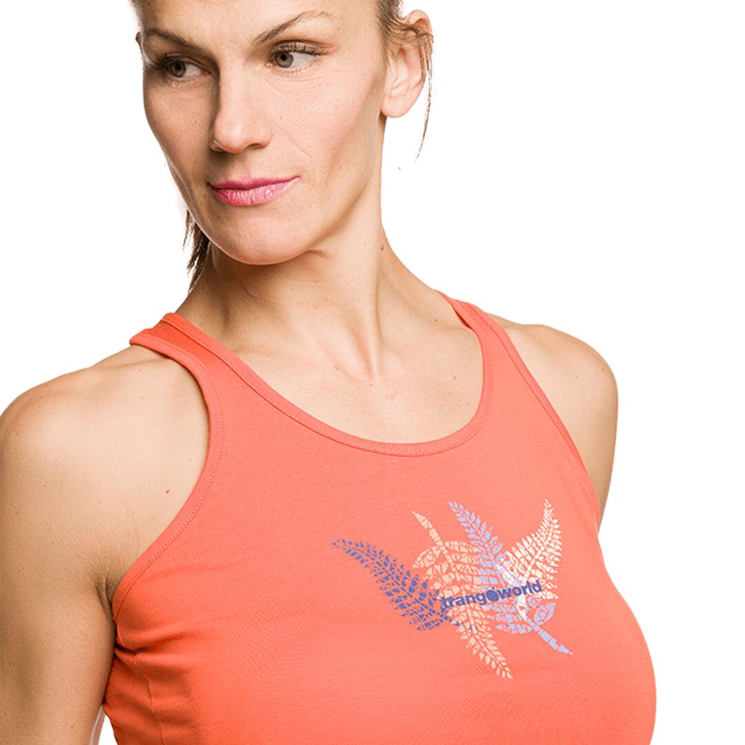 Camiseta para Mujer Trangoworld Fern Naranja 5/6