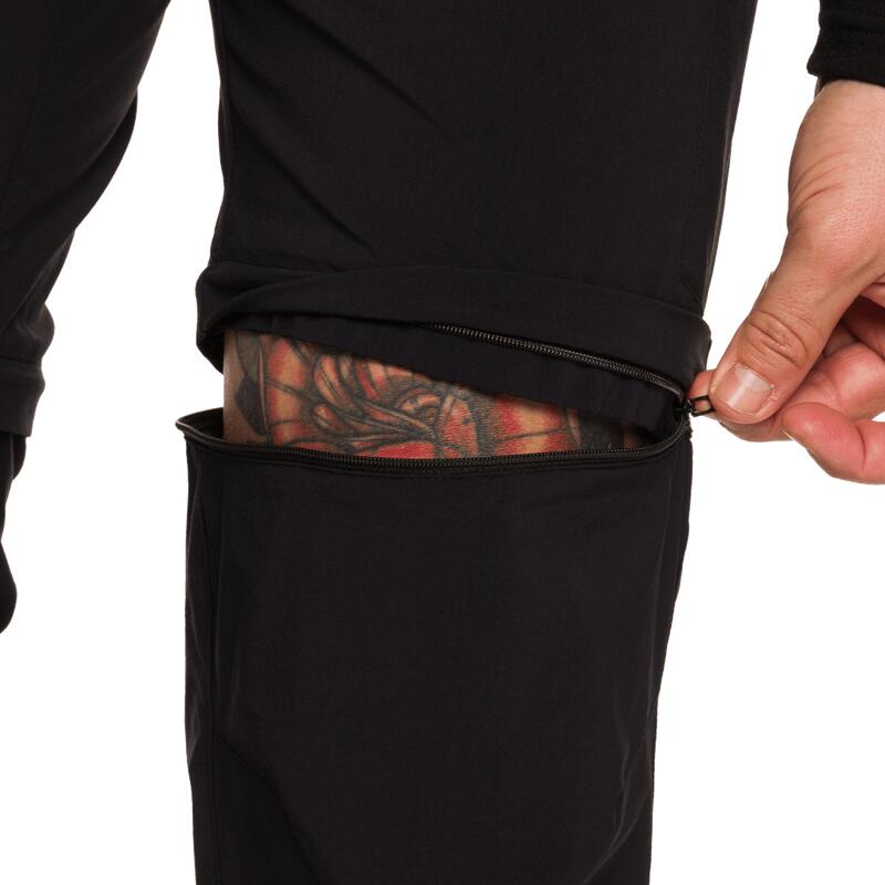 Pantalón para Hombre Trangoworld Aroche sf Negro protección UV+50