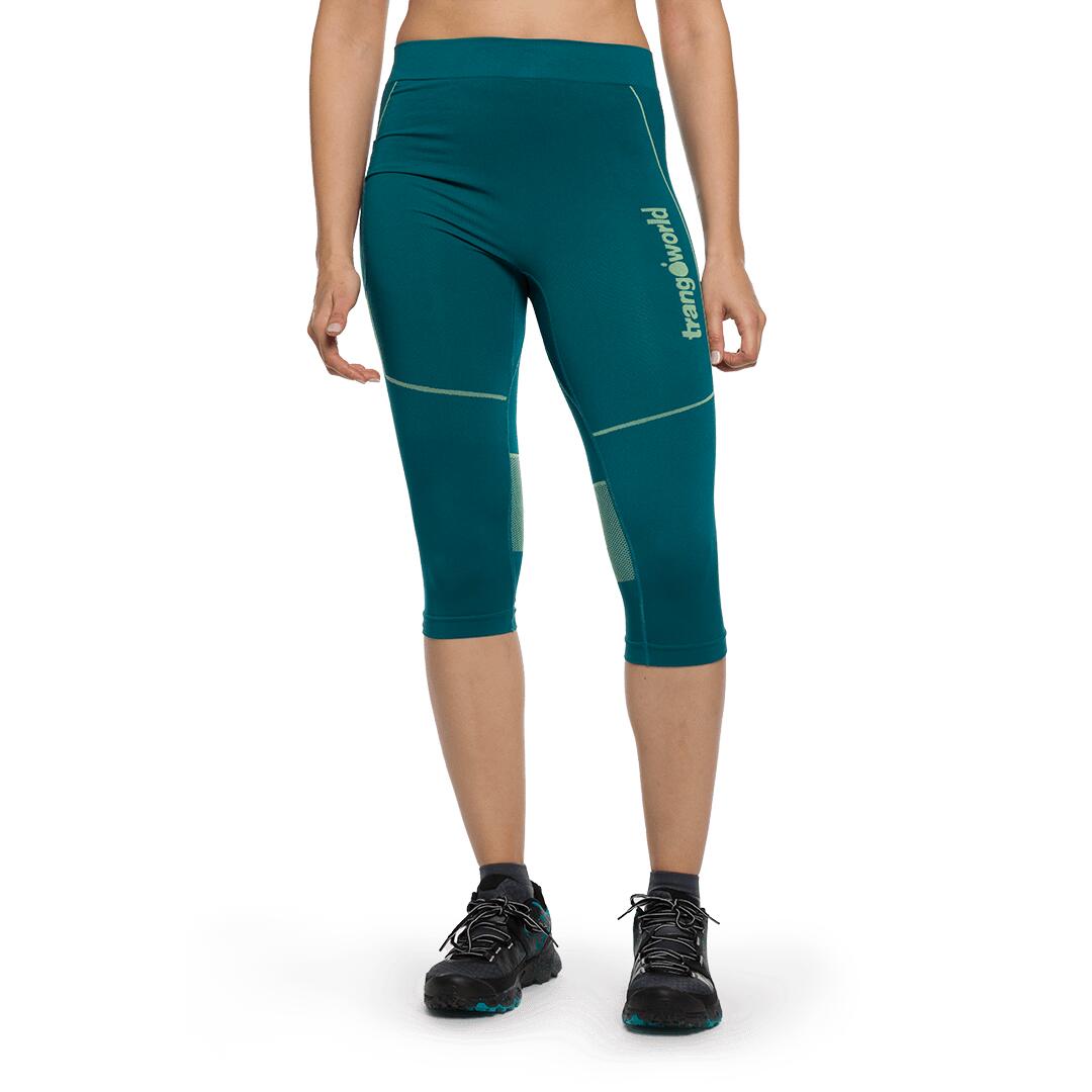 TRANGOWORLD Malla pirata de Trail Running para Mujer Trangoworld Juncala Azul/Verde