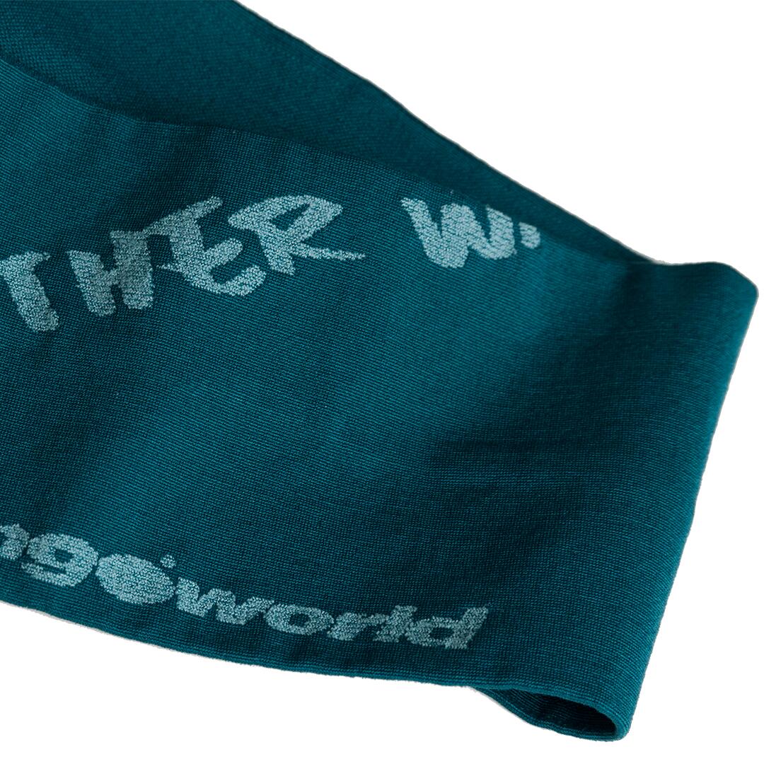 Cinta de Trail Running Trangoworld Igola Azul/Verde 2/3