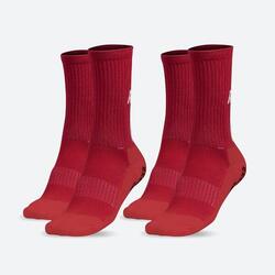 Calcetines Adulto Rinat Pack 2 Calcetín Antideslizante Al Rojo