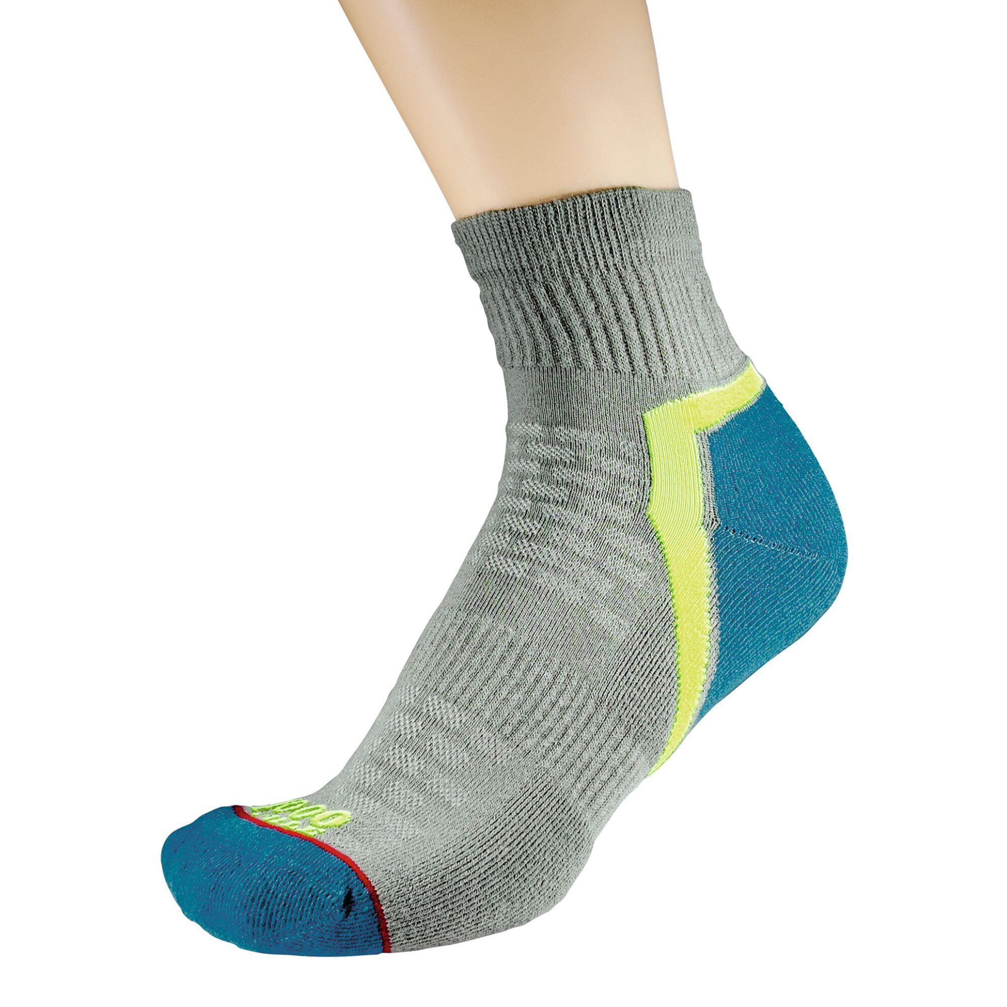 1 Pack Ladies Activ QTR Repreve Socks 3/4