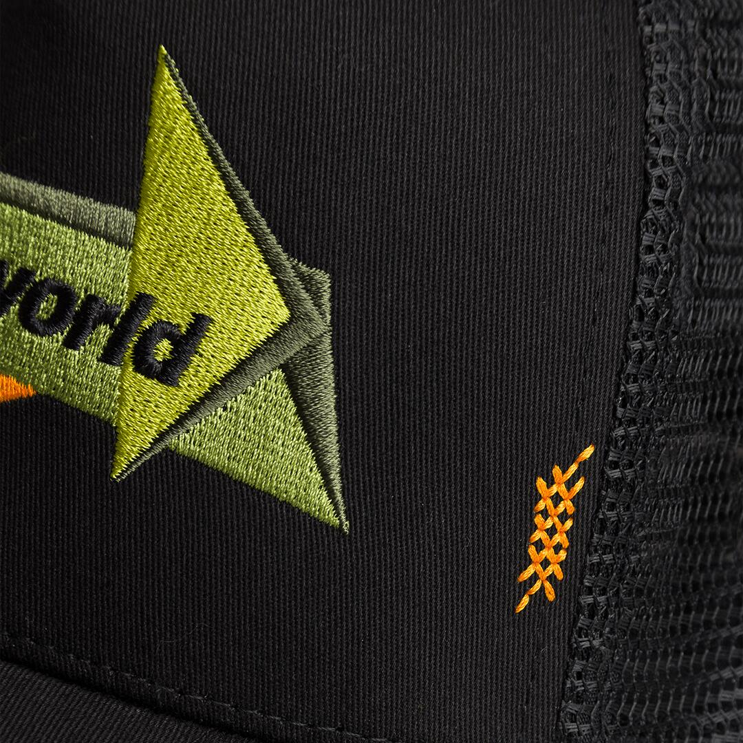 Gorra Trangoworld Dunloe Negro 3/4