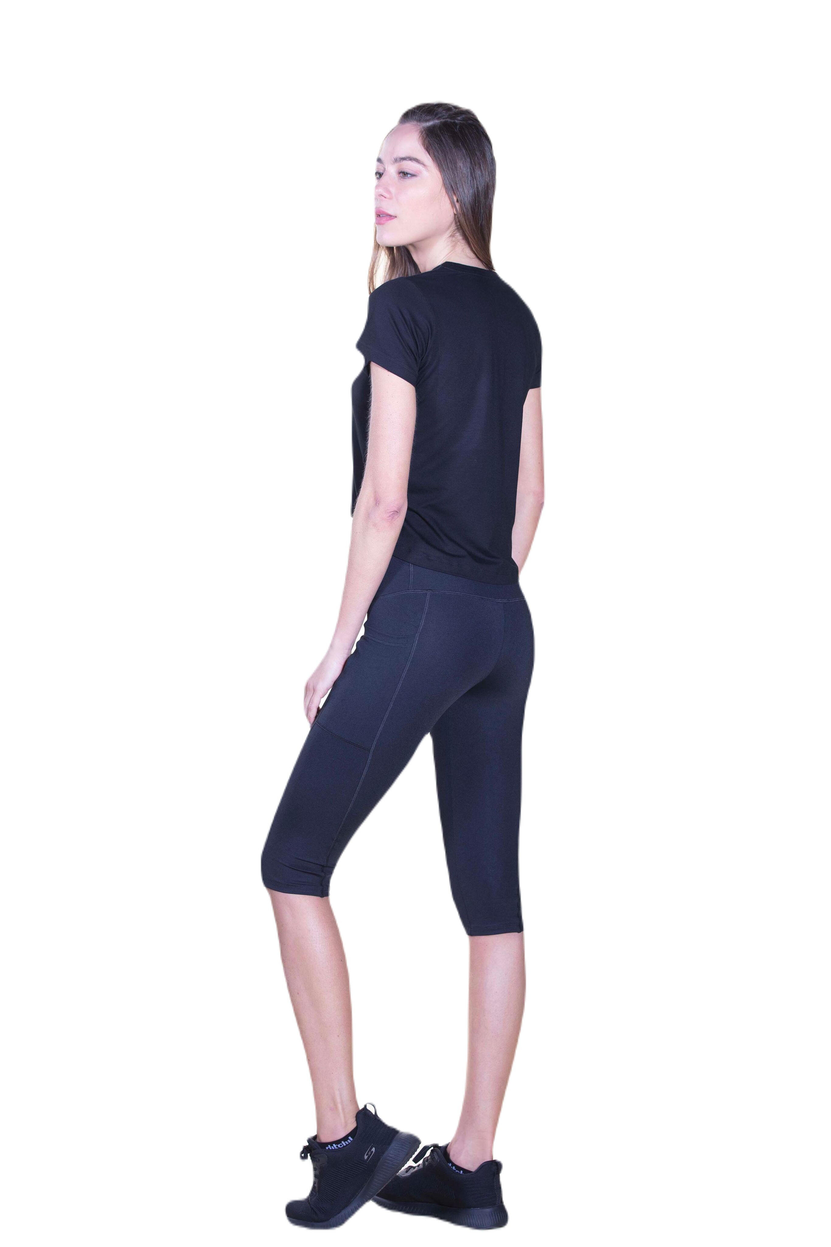 T-shirt mulher manga curta t-shirt loyal gym ditchil
