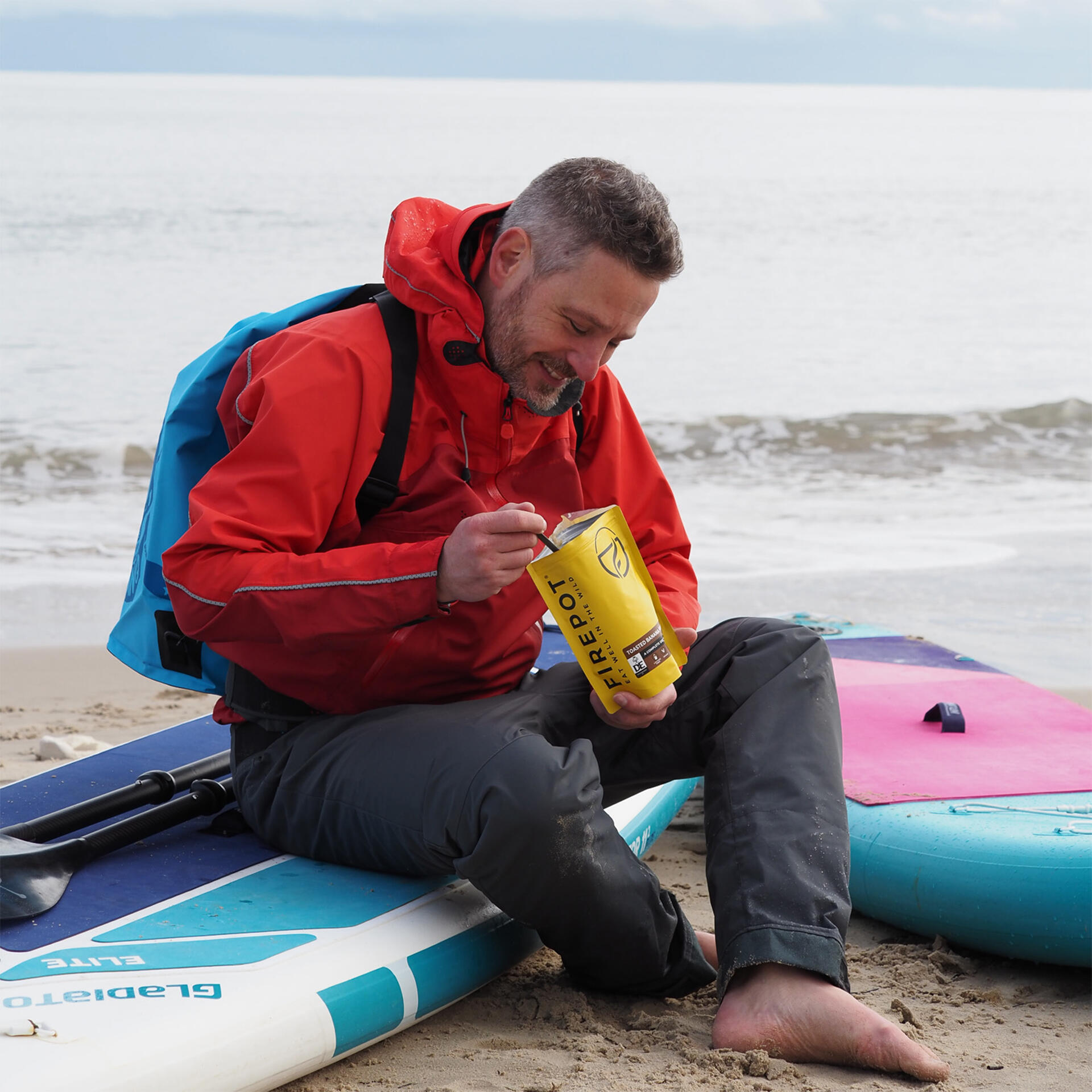 WATERPROOF DRY BAG 35 L - Blue 3/6