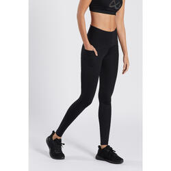 Mallas Deporte Mujer Leggins Vanilla  Negro Fitness Gimnasio  Talla Ditchil