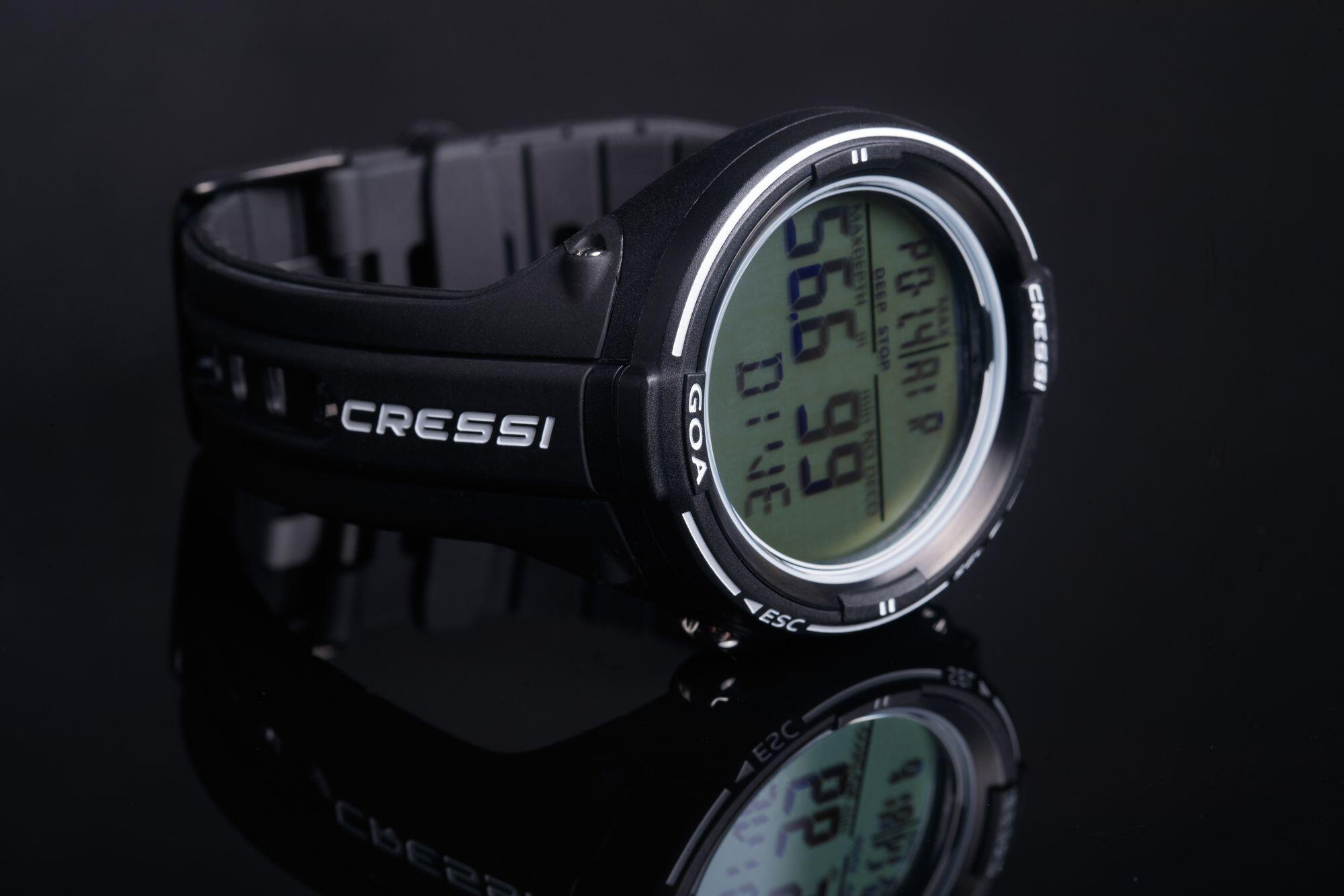 GOA orologio/computer per immersioni Nero/Blu 4/5