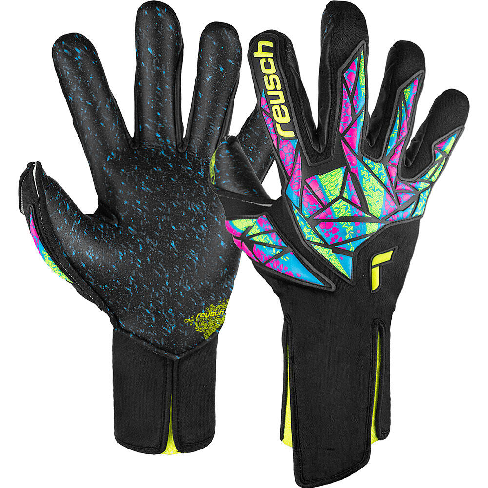 REUSCH Reusch Attrakt Fusion Strapless AdaptiveFlex Goalkeeper Gloves