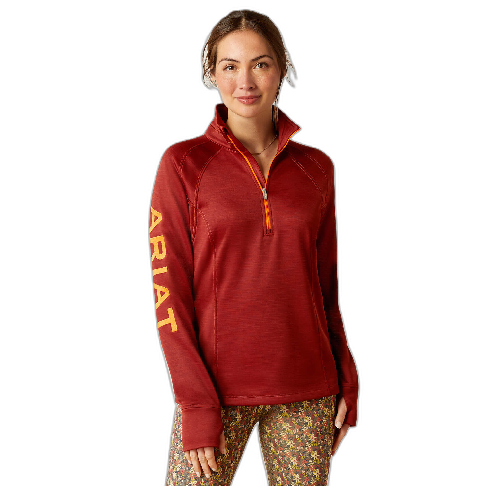 Women's 1/2 zip riding sweatshirt Ariat Tek Team