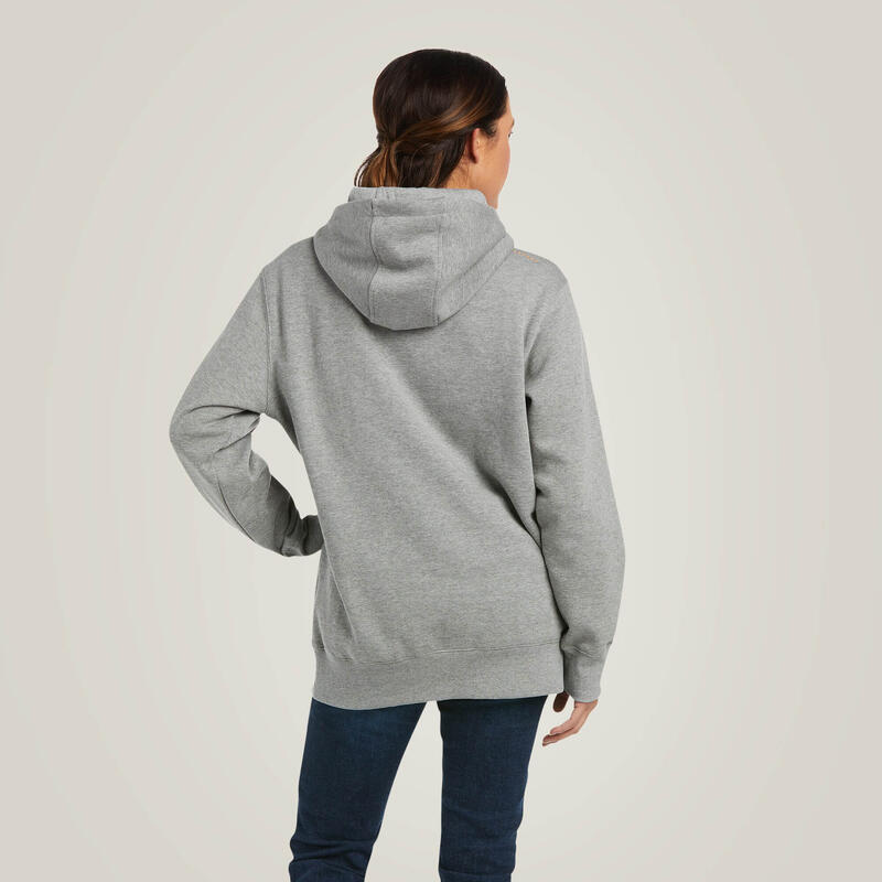 Sweatshirt à capuche femme Ariat Rebar Graphic