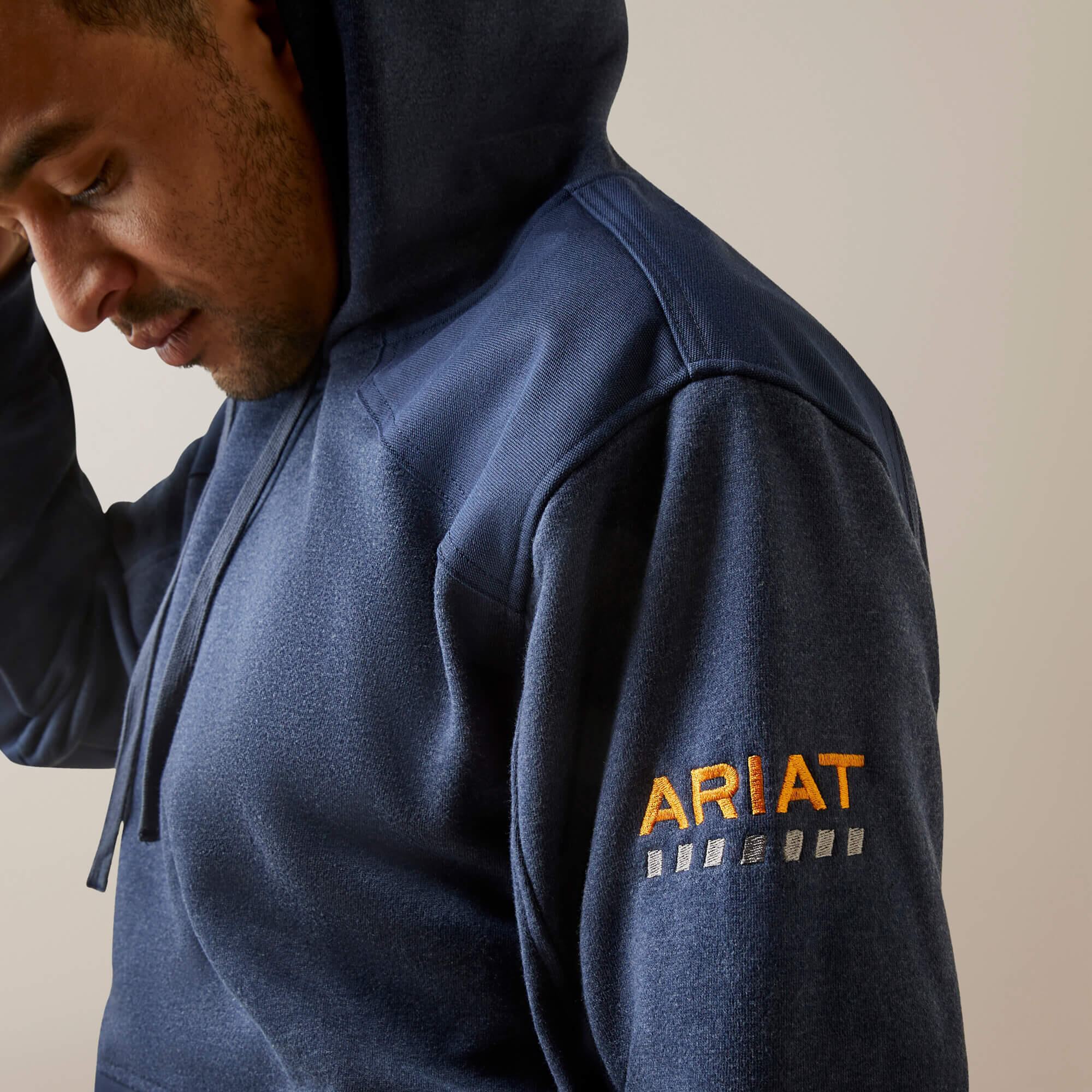 Felpa con cappuccio Ariat Rebar Workman 3/5