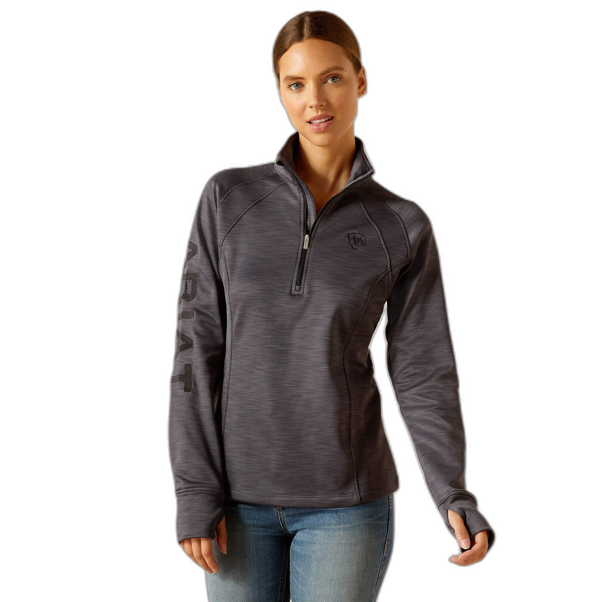 Women's 1/2 zip riding sweatshirt Ariat Tek Team