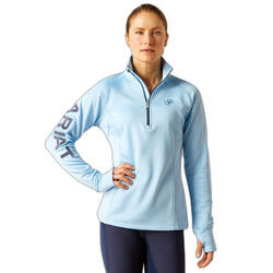 Sweatshirt équitation 1/2 zip femme Ariat Tek Team