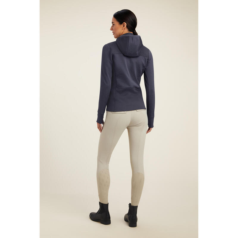 Sweatshirt équitation à capuche full zip femme Ariat Lumina