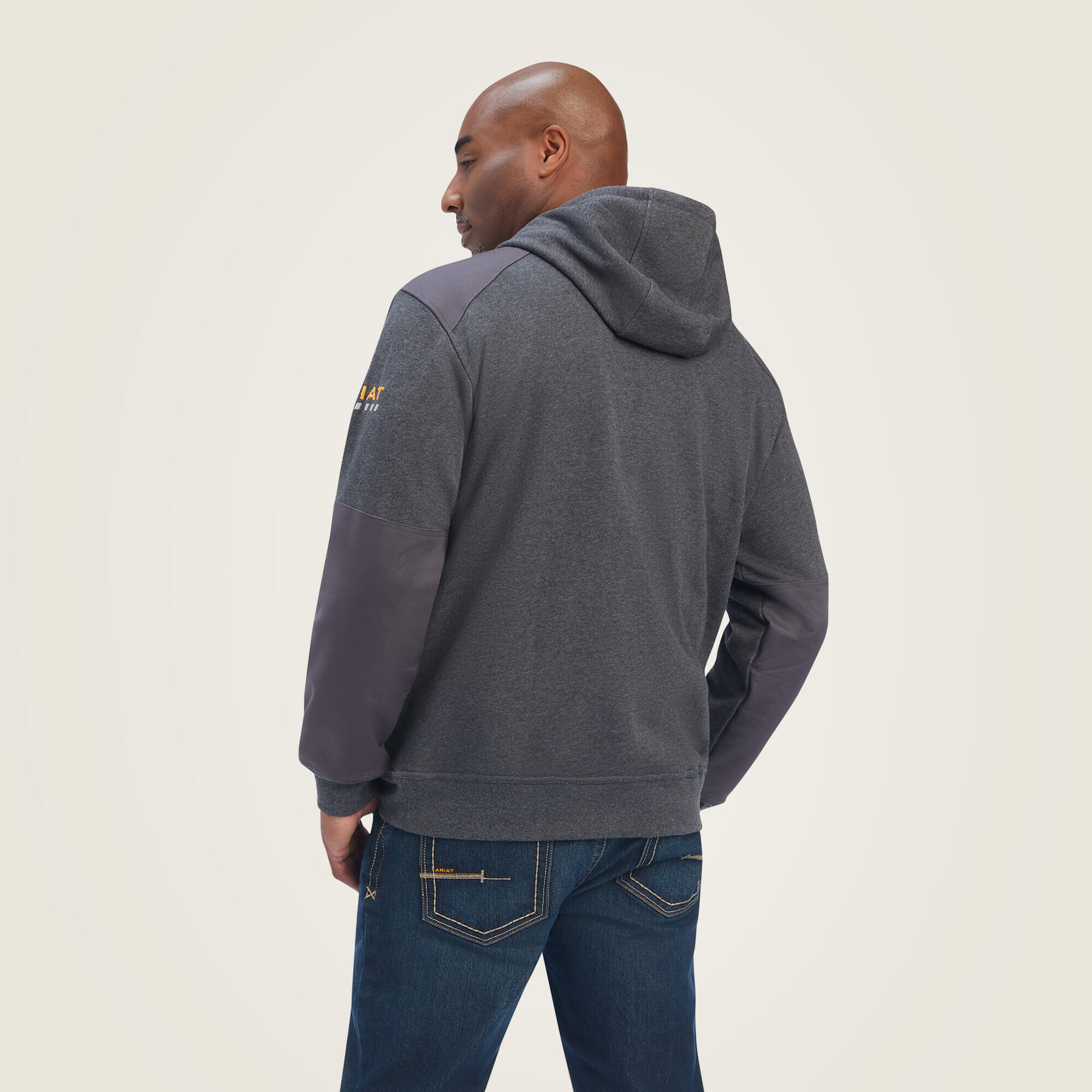 Ariat Rebar Workman duracanvas hooded sweatshirt