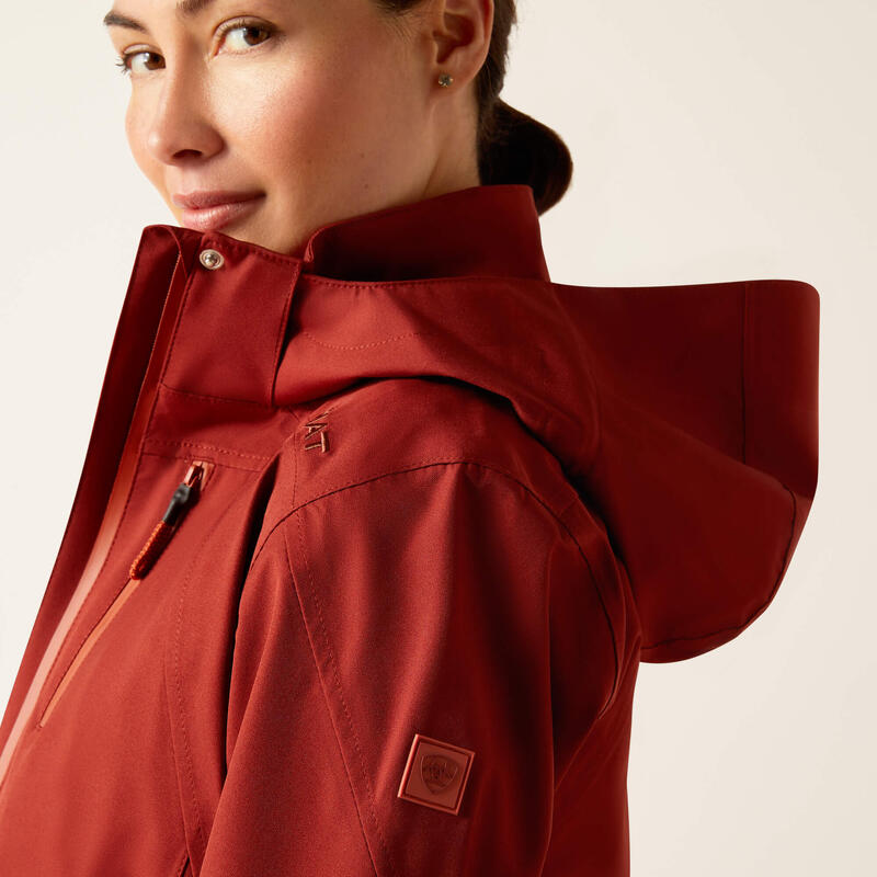 Veste imperméable à capuche femme Ariat H2O