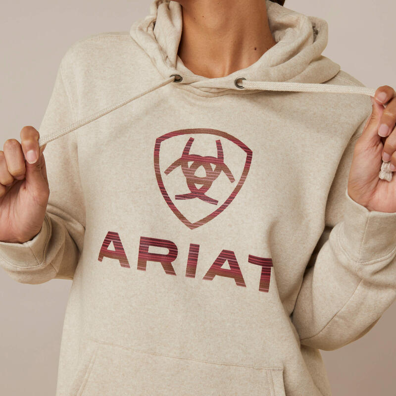 Sweatshirt à capuche femme Ariat Real Ombre Shield