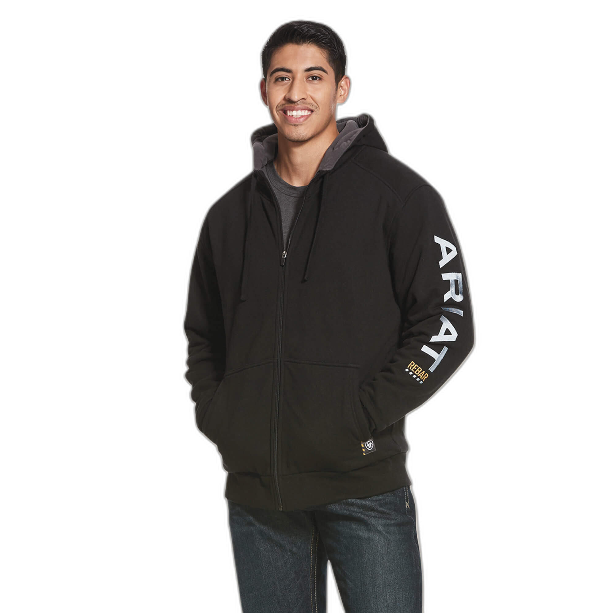 ARIAT Full zip hoodie Ariat Rebar All Weather